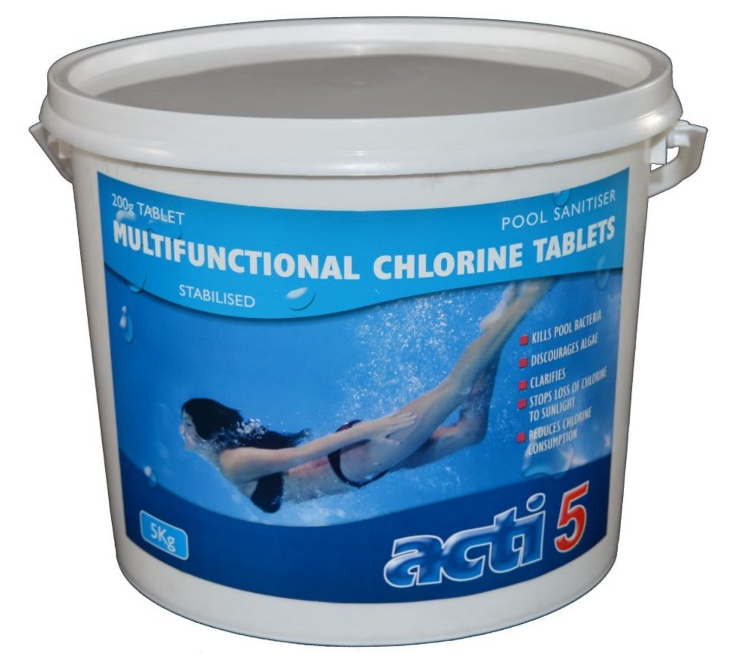 5kg Multifunctional Chlorine Tablets 200g