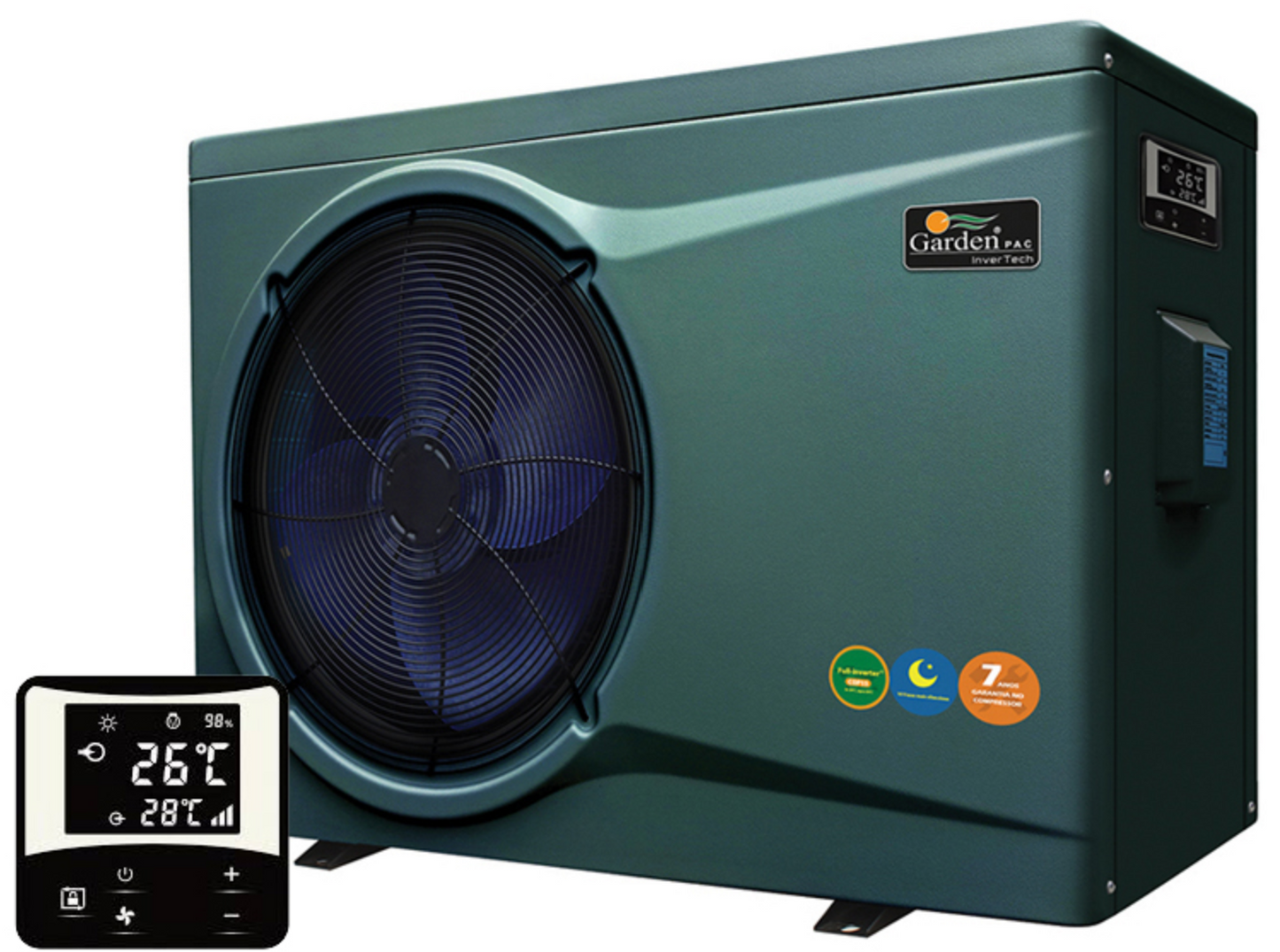 Garden Pac - WIFI - Invertech Heat Pumps