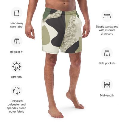 Men's Camo swim trunks