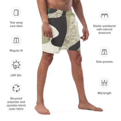 Men's Camo swim trunks